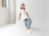 ACB Kinder T-Shirt Basic White 128