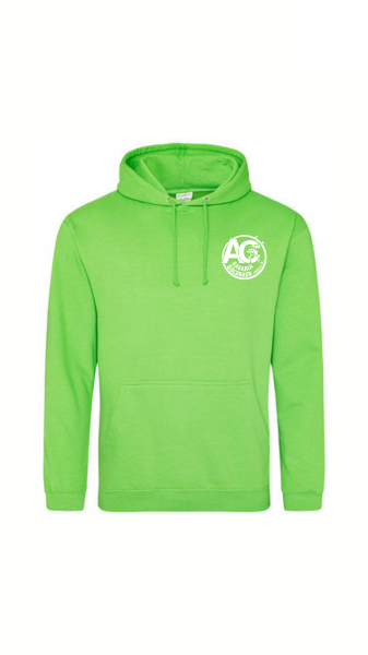 ACB Basic College Hoodie für Erwachsene Lime Green XS