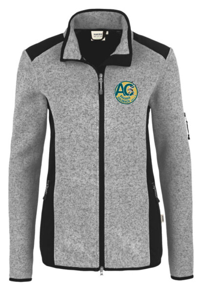 ACB Damen Strickfleecejacke